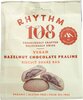 Rhythm 108 Chocoladekoekjes hazelnoot praline 135g
