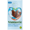 Vantastic Mini Chocoladerepen Witte Cr&egrave;me 100g