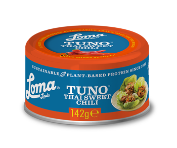 Loma Linda Fishless Tuno - Thai Sweet Chilli 142g *THT 12.09 2025*