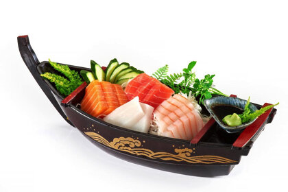Vegourmet Vegan  Salmon-like Sashimi 230g *DIEPVRIESPRODUCT!!*
