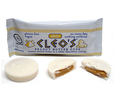 GoMaxGo Cleo&rsquo;s White&trade; Peanut Butter Cups 43g 