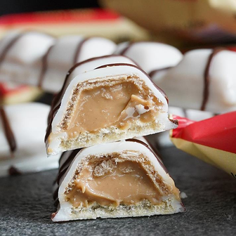 LoveRaw  Cre&amp;m Filled White Choc Wafer 45g 