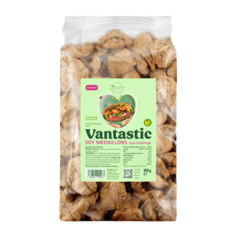Vantastic Soy Medallions, Soy Patties, 800g