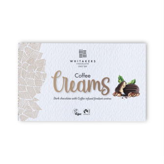 Whitakers Dark Chocolate Coffee Fondant Creams 150g