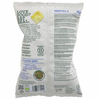 Eat Real Lentil chips Greek Cheese Tomato &amp; Herb 95g