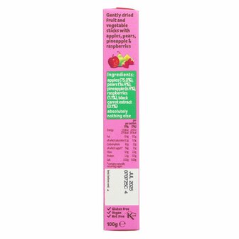 Bear Splits Pineapple &amp; Raspberry 100g