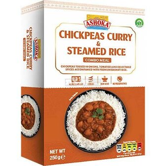 Ashoka Combo Meal - Punjabi Choley &amp; Rice 250g