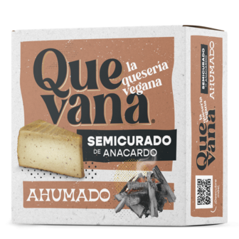 Quevana Aged &amp; Smoked Cashew Nuts Cheese (Organic) 160g