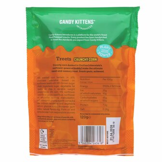 Candy Kittens Treets Crunchy Corn Treets 120g