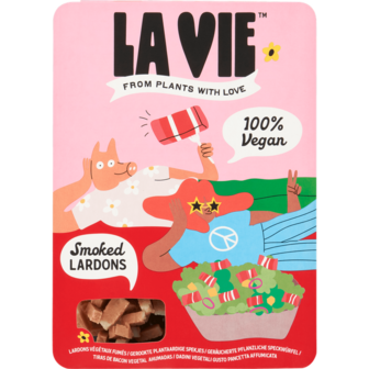 La Vie Smoked Lardons (gerookt reepjes 2x75g *THT 22.10.2025*