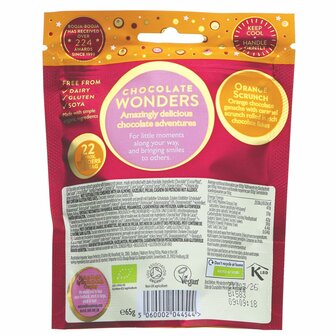 Booja-Booja Orange Scrunch Choc Wonders BIO 65g