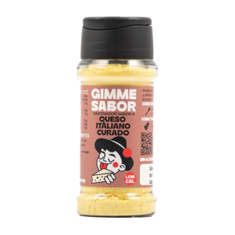 Gimme Sabor Queso Italiano Curado (Kruidenmix Plantaardig Kaasmaak Parmezaan) 55 g