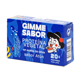 Gimme Sabor atun ( Plantbased protein tuna flavour with olive oil) 20g