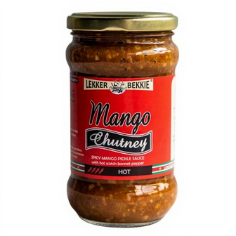 Lekker Bekkie Tasty Mango Chutney  Medium (290ml)