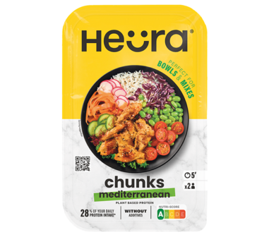 Heura Mediterranean Chunks 160g *DIEPVRIESPRODUCT*