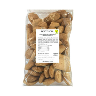 The Alternative Food Savoy Soul Vegan Lange vingers - Lady Fingers 500g *THT 31.12.2026*