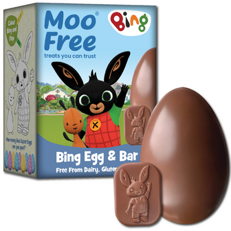 Moo Free Bing Egg &amp; Bar 80g