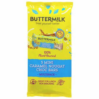 Buttermilk Caramel Nougat Chocolate Bar 5 x 25g