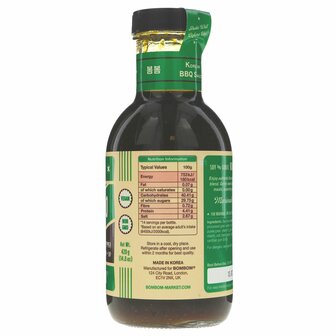 Bombom Korean BBQ Soy &amp; Garlic Sauce 420g