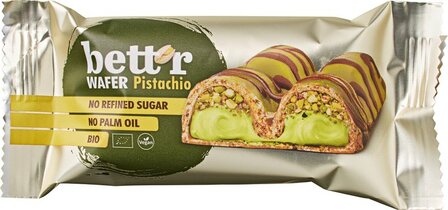 Bett'r Wafer bar pistachecr&egrave;me 34g