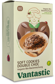 Vantastic Soft cookie double choc mix 200g
