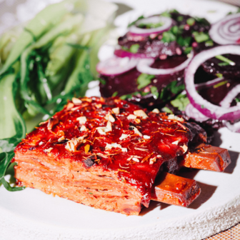 Juicy Marbles Vegan Baby Ribs 350g *bbd 19.08.2026*