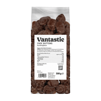 Vantastic Choc Buttons (bruin) 500g