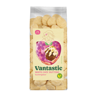 Vantastic Foods Witte Schakalode Buttons 500G