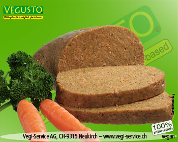 VEGUSTO (50)  Vegi-Bratst&uuml;ck, Rustical 400g  