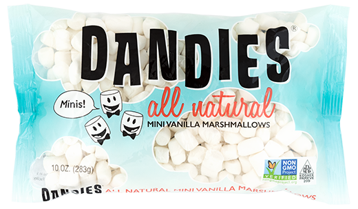 Dandies Mini Marshmallows Vanilla Flavour (Catering bag) 680g *THT