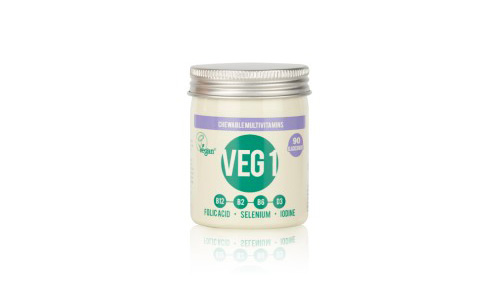 The Vegan Society VEG 1 multivitamin Blackcurrant 90 tablets  *THT  FEB 2027*