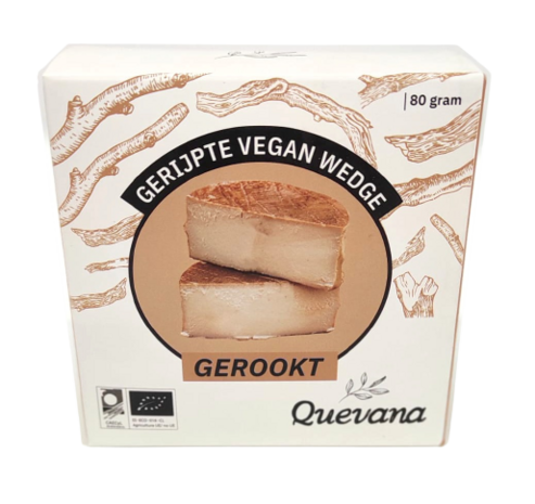 Quevana Aged & Smoked Cashew Nuts Cheese (Organic) 160g