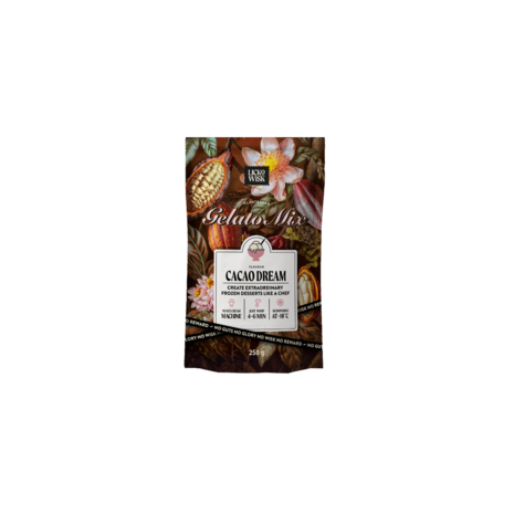 LickoWisk Gelato Mix Cacao 250g