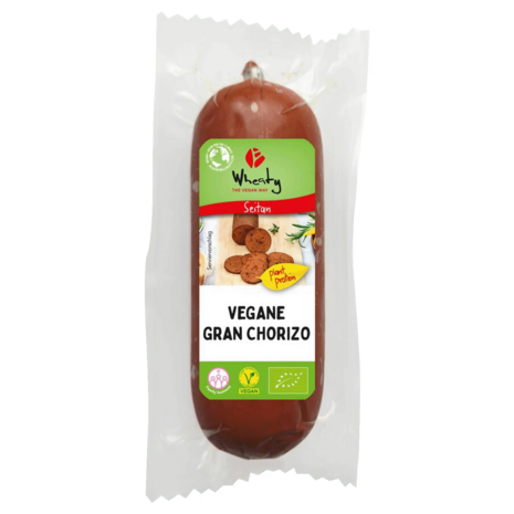 Wheaty Vegan Organic Gran Chorizo 200g
