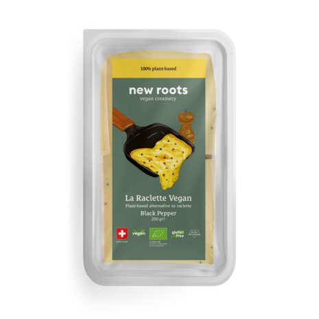 New Roots La Raclette Vegan Black Pepper 200g *THT 12.11.2025*