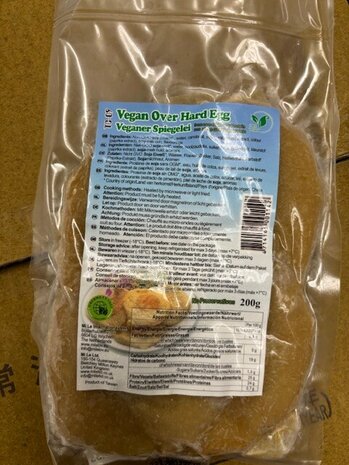 Vegan Over Hard Egg (vegan spiegelei) 200g *DIEPVRIESPRODUCT*