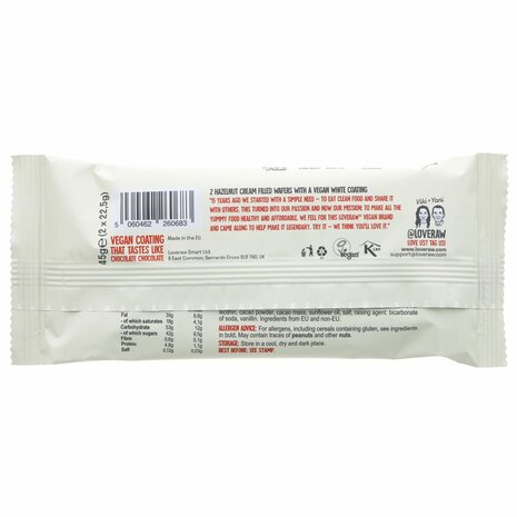 Loveraw LoveRaw White Chocolate Wafer 43g