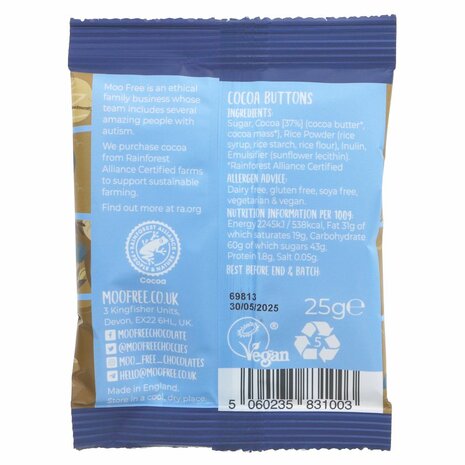 Moo Free Buttons - Original 25g