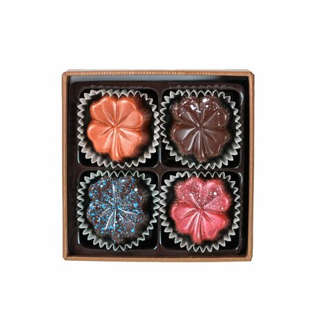 Lindy's Geschenkdoos met 4 smaken bonbons 80g