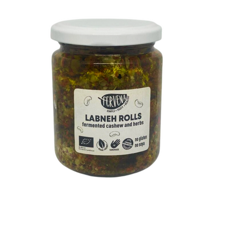 Fervena Labneh Rolls With Italian herbs 250g *tht 17.03.2026*