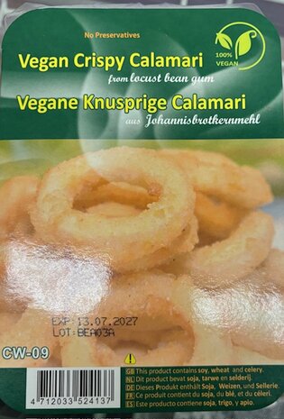 Vegan Crispy Calamari 250g - FROZEN PRODUCT!