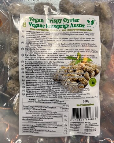 Vegan Crispy Oyster 300g *DIEPVRIESPRODUCT*