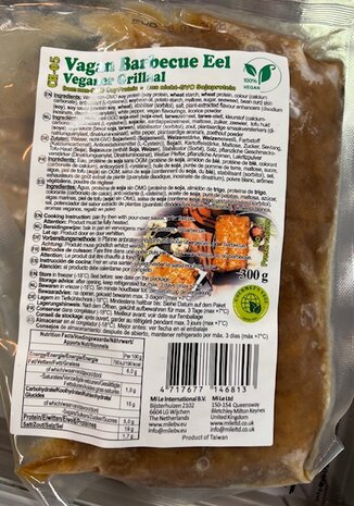 Vegan Barbeque Eel 300g *DIEPVRIESPRODUCT*