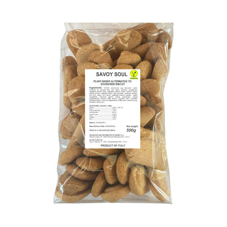 The Alternative Food Savoy Soul Vegan Lange vingers - Lady Fingers 500g *THT 31.12.2026*
