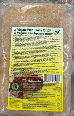 Gourmet's Vegi Vegan Fish Paste 600g *DIEPVRIESPRODUCT*