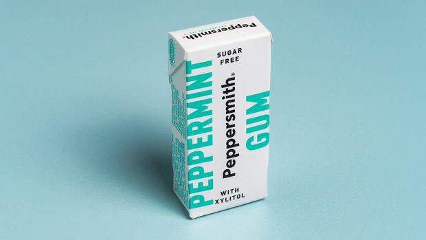 Peppersmith Fine English Peppermint Gum 15g