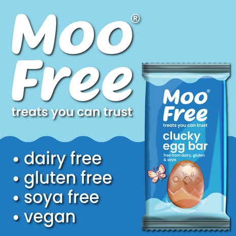 Moo Free Clucky Egg Bar 15g