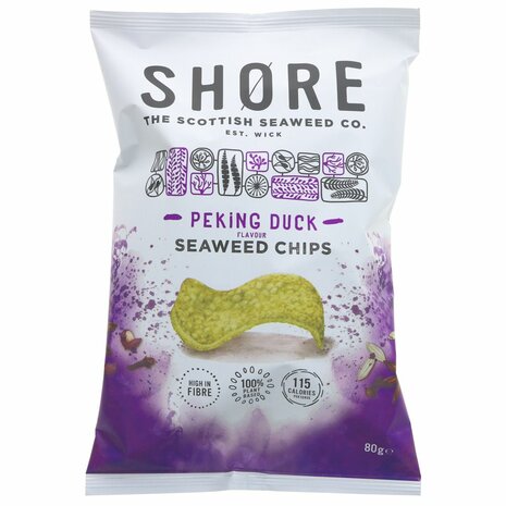 Shore Peking Duck Seaweed Chips 80g