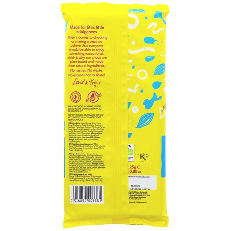 Buttermilk Caramel Nougat Chocolate Bar 5 x 25g