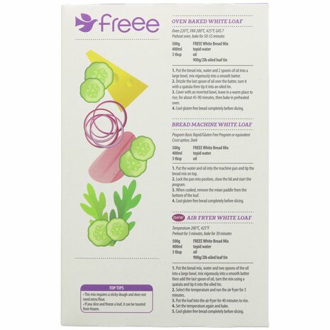 Doves Farm White Bread Mix 500g